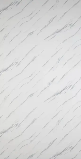 Стенен панел Porfloor Iceberg Grey — PW 8038-1: светла основа с фини диагонални сиви жилки